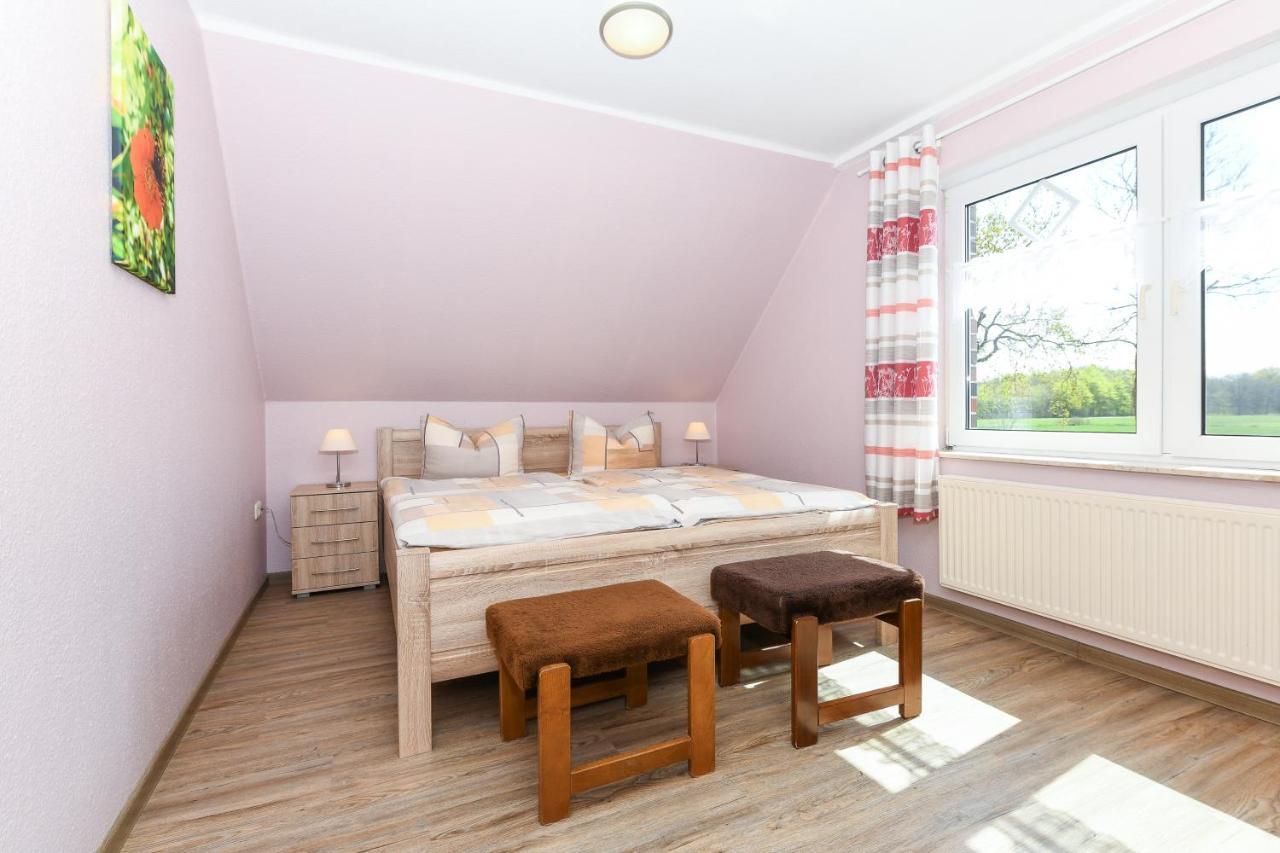 Ferienwohnung Waldblick Auf Dem Ferienhof Eschen Moorweg Extérieur photo